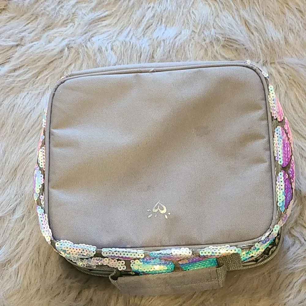 Justice girls sequin M mermaid lunchbox‎